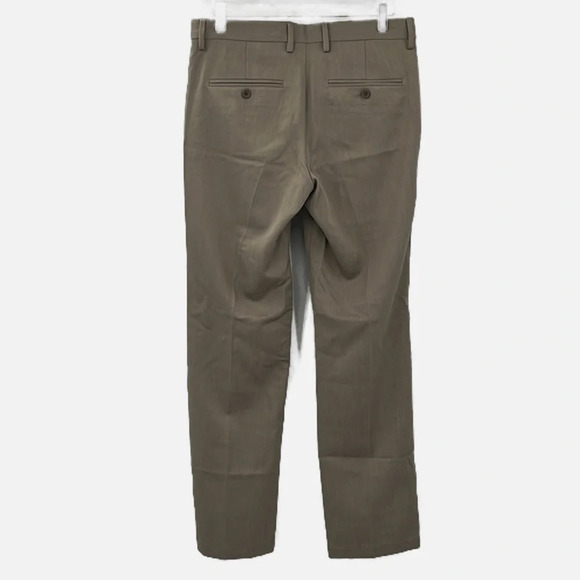 Kenneth Cole Reaction Flat Front Dress Pants in Tan - NWOT - Size 30 - Picture 3 of 6